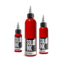 Тату краска Solid Ink Power Red