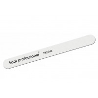 Пилка для ногтей Kodi Professional MINI - 180/240 тонкая серая овал